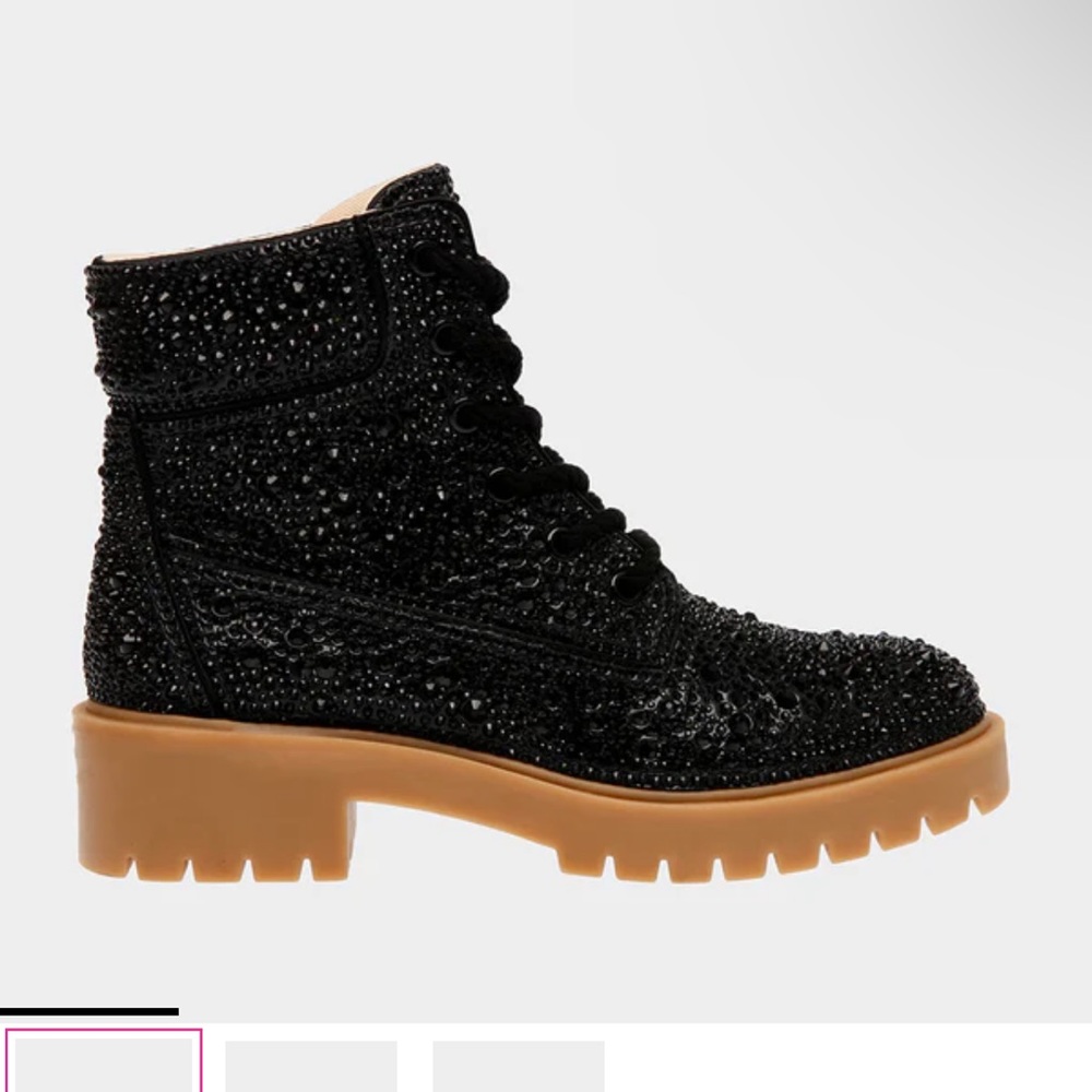 Betsey Johnson Rhinstone boots